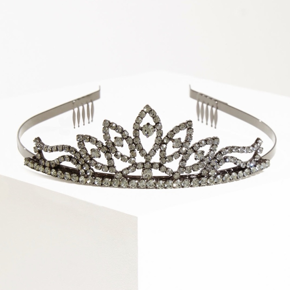 NEW * BCBG * Rhinestone Tiara Headband