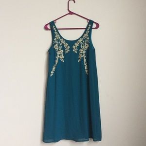 Cute teal dress