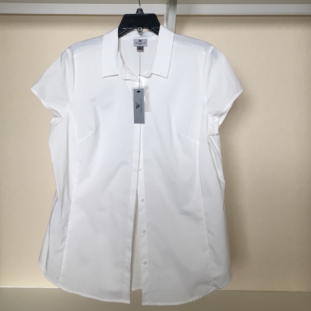 White Button Down - NWT