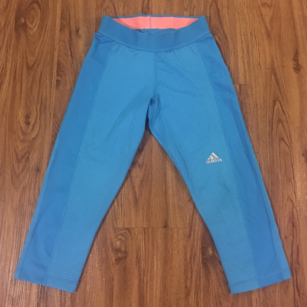 Adidas Blue Leggings Yoga Pants