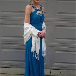 Prom Dress, Teal