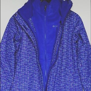 Columbia 3-in-1 Parka in Girl size L/ women's XS