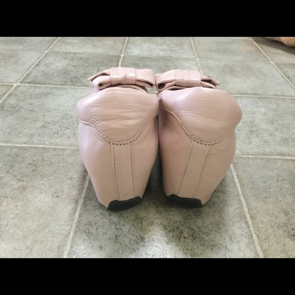 Pink bow ballerina heels - Picture 4 of 4