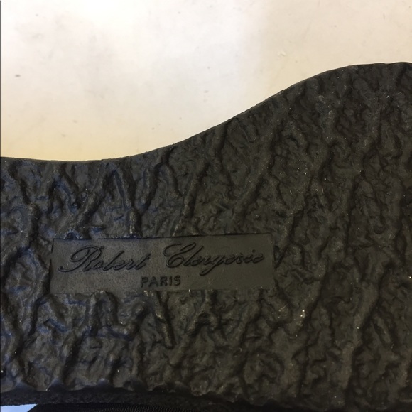 NEW ! ROBERT CLERGERIE BLK PLATFORM SHOES SIZE 9.5 - Picture 15 of 15