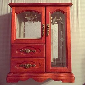 Antique jewelry box