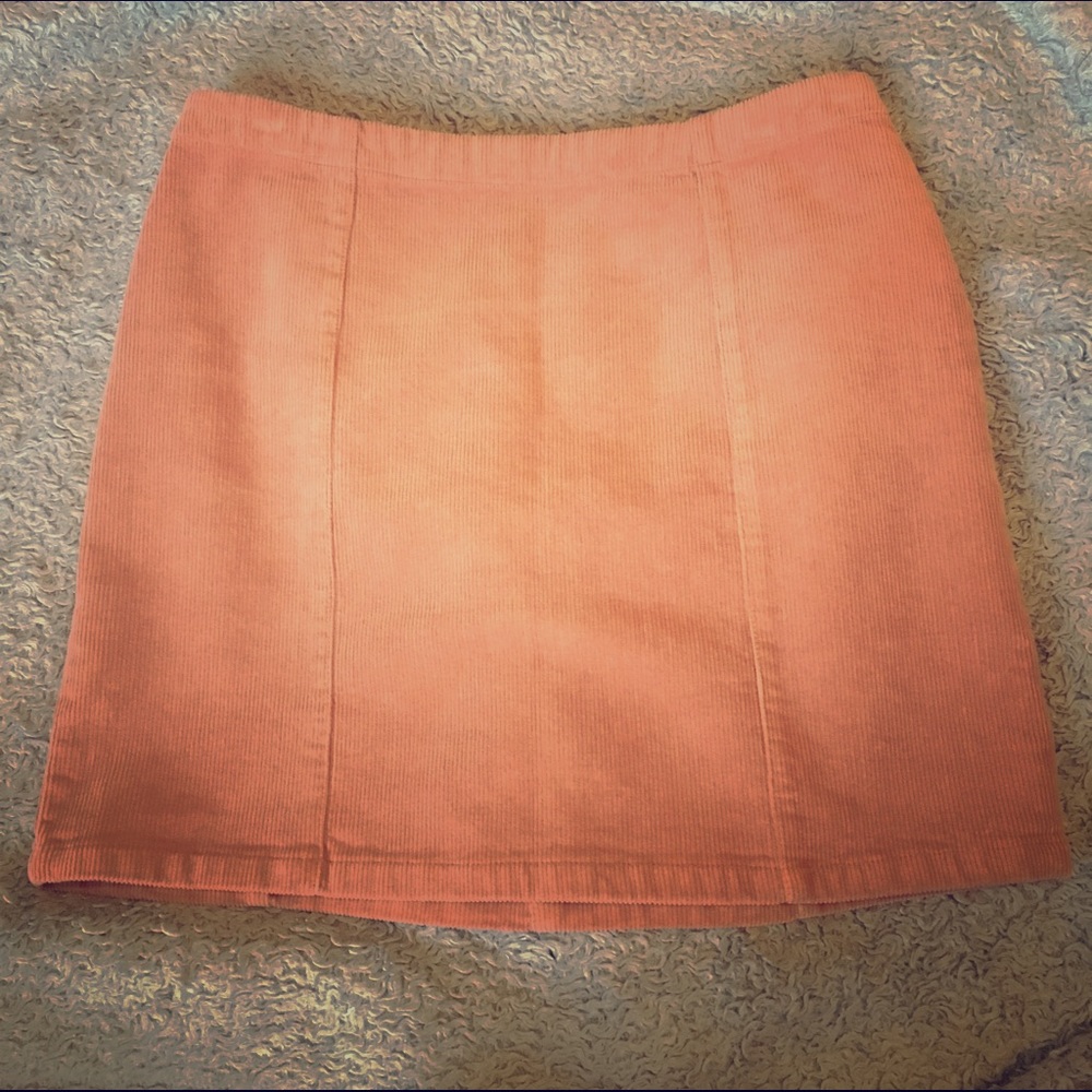✨Dusty Rose Corduroy Mini Skirt