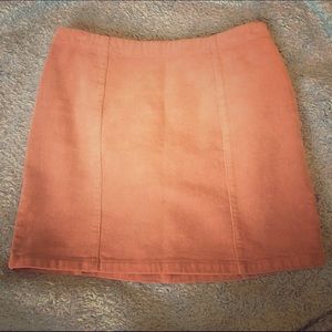 ✨Dusty Rose Corduroy Mini Skirt