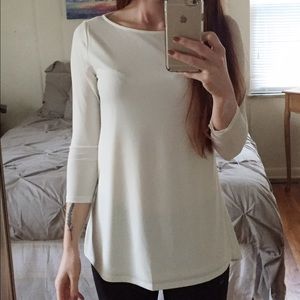 NWT The Limited white tunic XS