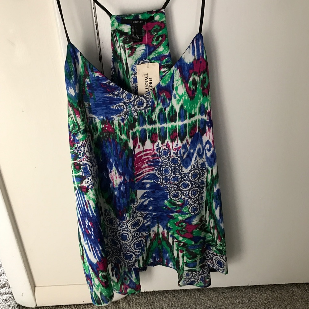 Colorful Silky Cami