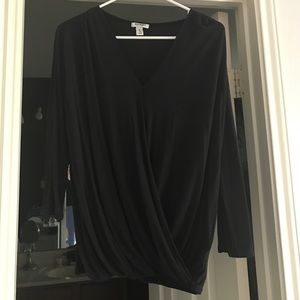 Cross front cotton shirt from Old Navy Size M