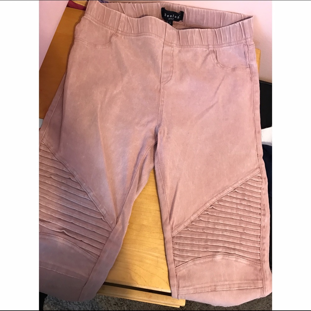 Motorcycle leggings.