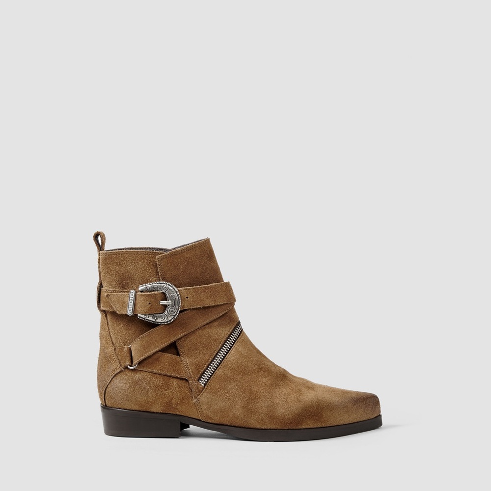 All Saints Western Style Booties