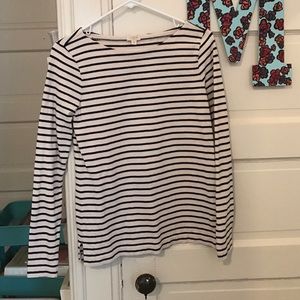 J. Crew Striped Long Sleeve Shirt