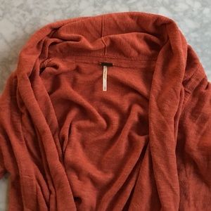 Free people slouchy wrap sweater
