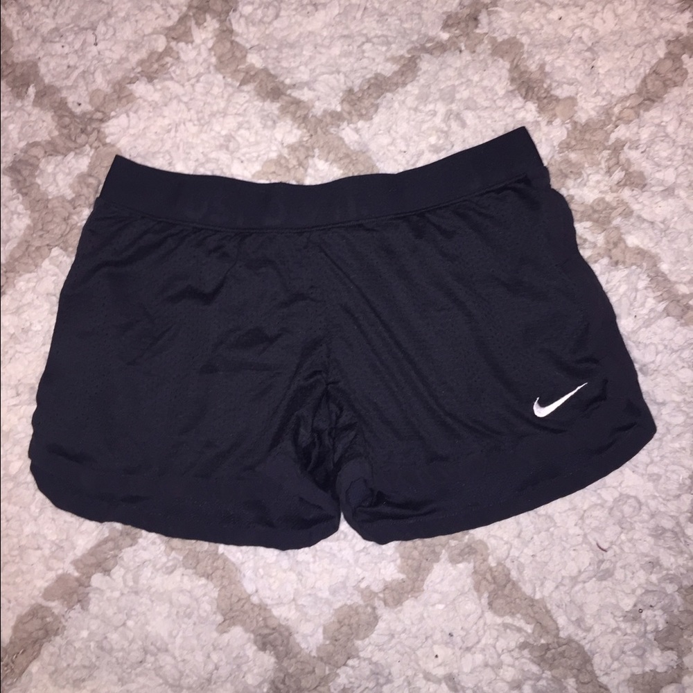 NIKE black athletic shorts