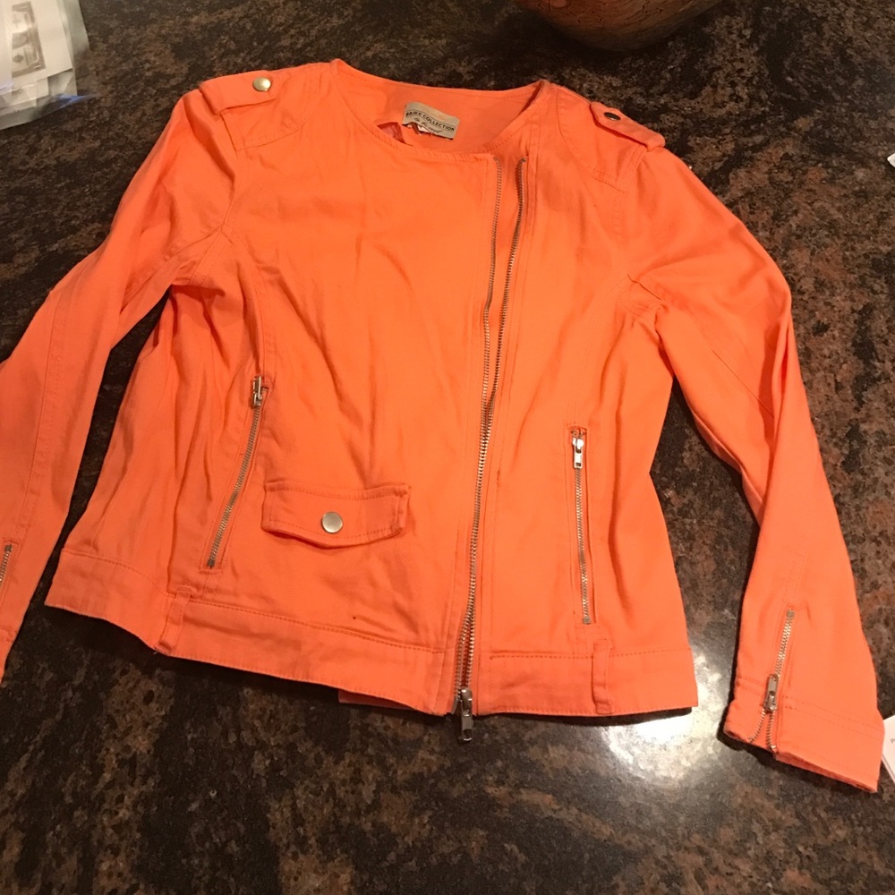 Peach Jean Jacket