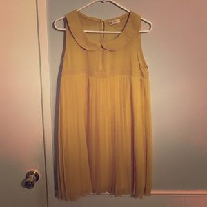 Adorable Yellow Cotton Candy ModCloth Shift Dress