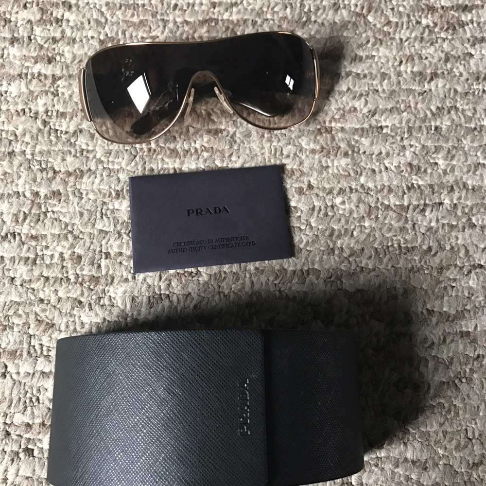 Prada oversized sunglasses