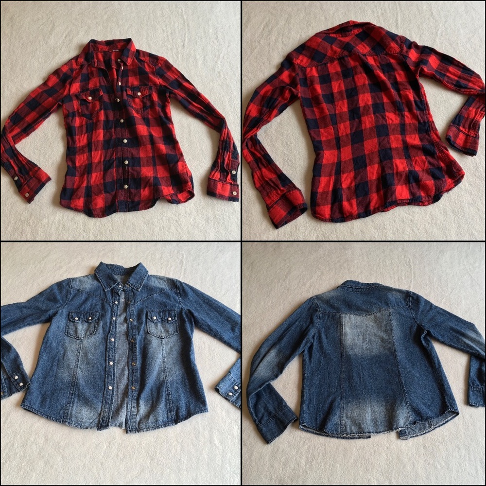 ✨Like New✨Bundle😍 2 Button Down Tops