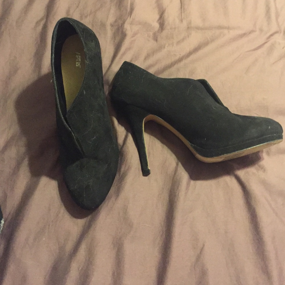 Black booties