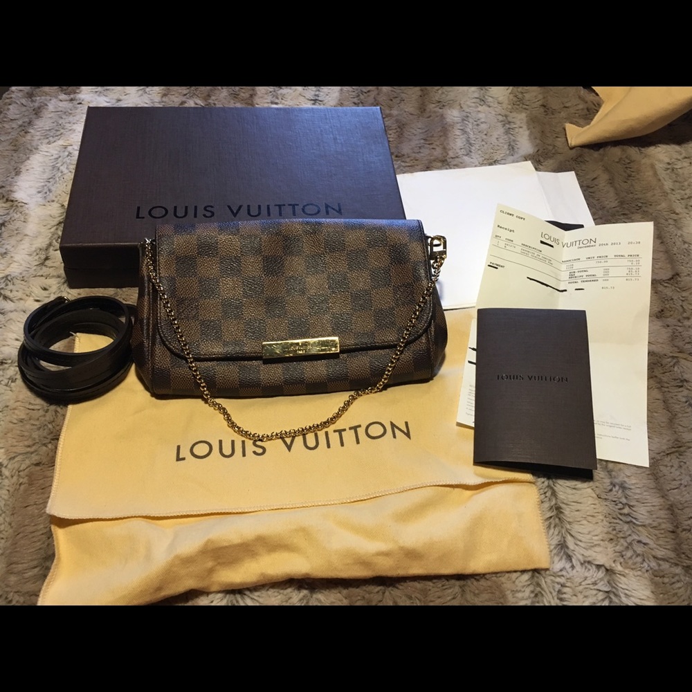 Louis Vuitton favorite pm in damier ebene