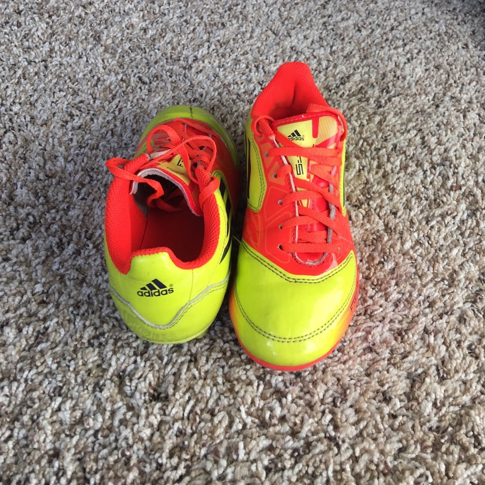 Youth Adidas soccer cleats. Size 2