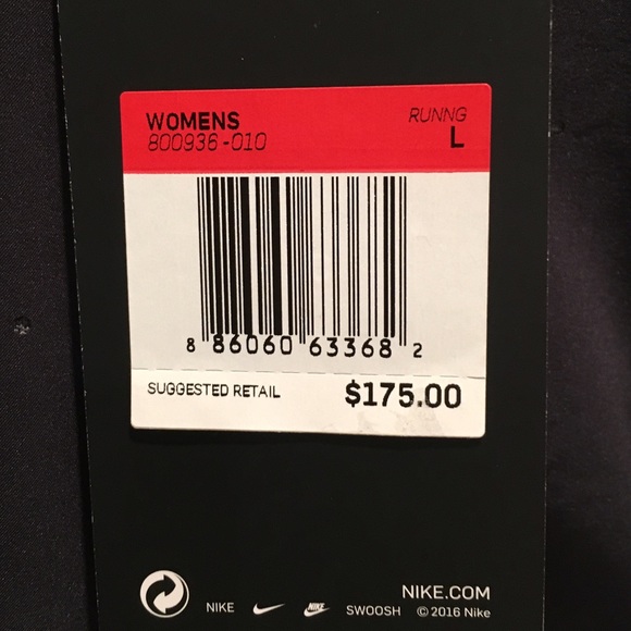 Nike Running Aeroreact 1/4 Zip Jacket Black/Gray L - Picture 4 of 4