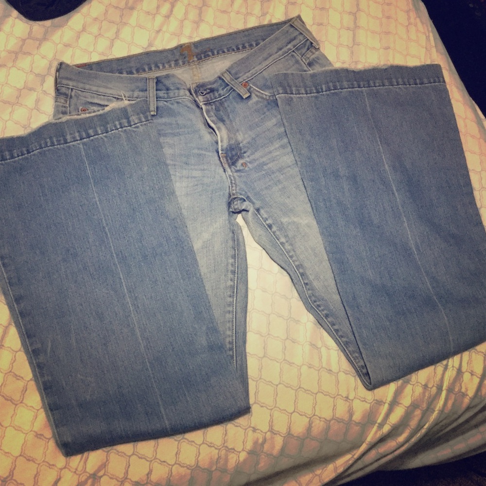 7 for all Mankind Boot Cut Jeans