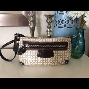 Coach Leather Wristlet