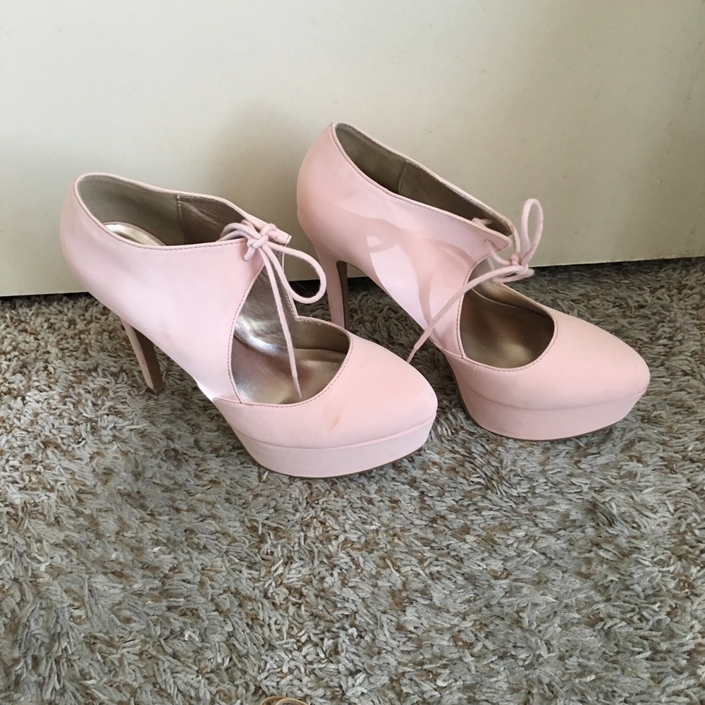 Light pink stilettos