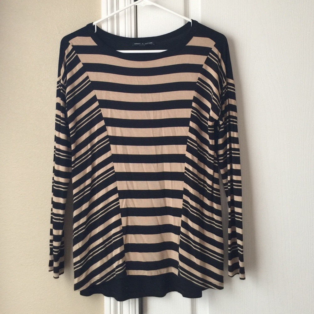 Cable and Gauge striped top