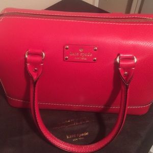 Beautiful Red Kate Spade super clean!