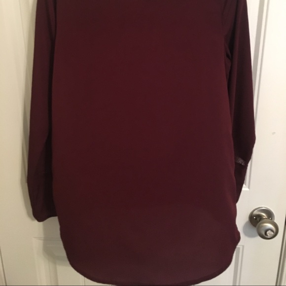 Maroon blouse - Picture 2 of 3