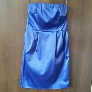 1/2 OFF 🚨 Jewel Tone Purple Strapless Dress