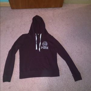 Pink quarter zip hoodie