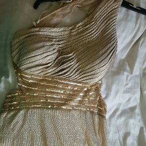 Gold Dress