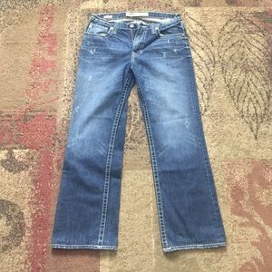 Big star jeans size 33 waist inseam 32.