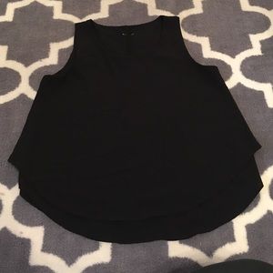 **3 for 10**Crepe black flowy blouse