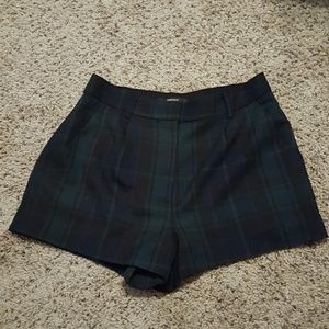 Plaid shorts