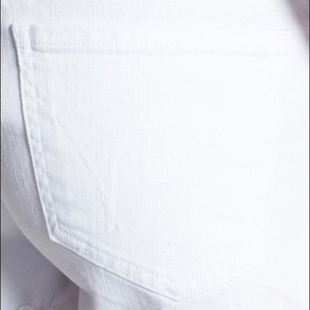 Citizens of Humanity white jean shorts - Picture 3 of 3