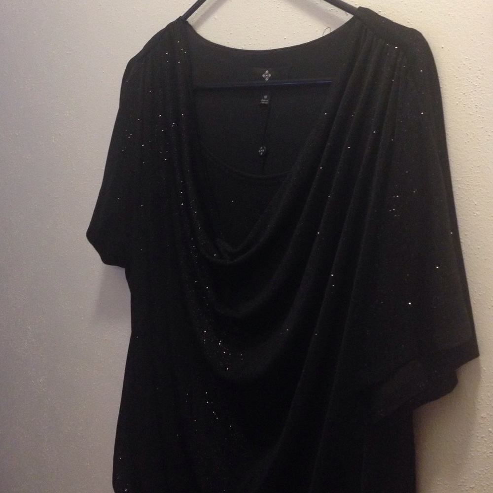 Sparkly black dress
