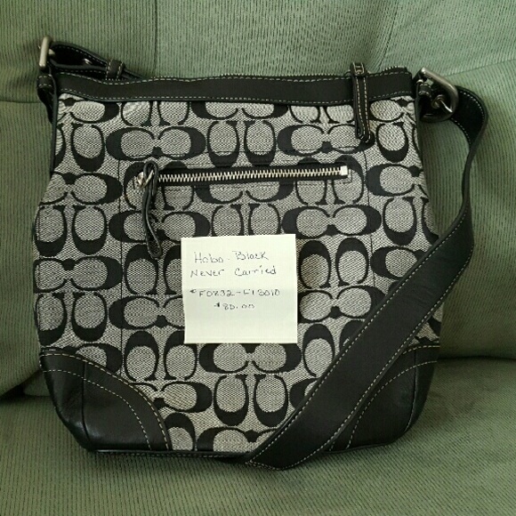 Coach Brown Signature Purse No. K1276- f19190 Carryall  Coach purse