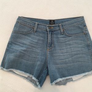 Just Black Denim Shorts Sz Med