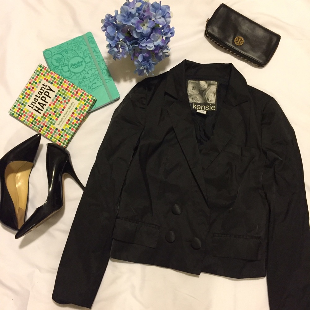 🎀 Kensie Black Tuxedo Blazer