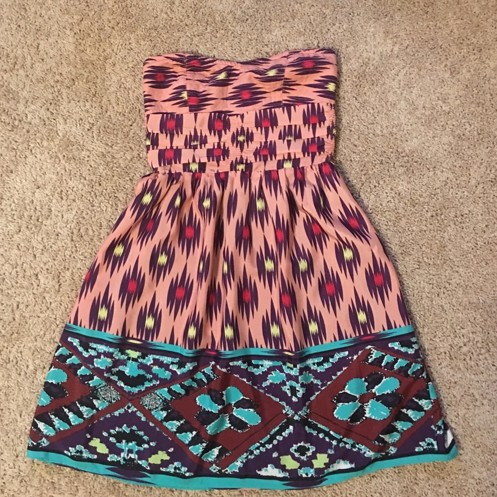 MM Couture strapless dress