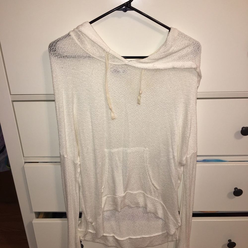 Hooded light hoodie