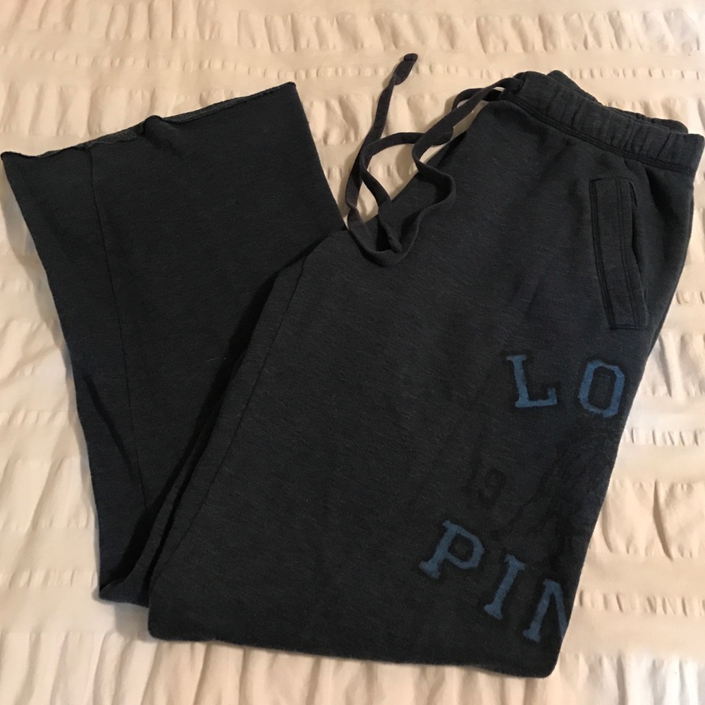 VS PINK Navy Sweatpants