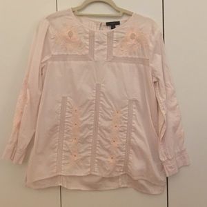 Never Worn Baby Pink Blouse from JCrew!