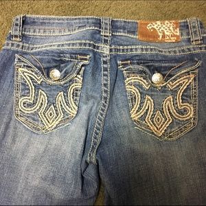Mek Denim for Buckle boot cut jeans, size 26.
