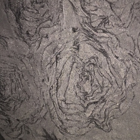 Black, flirty skirt with a little bling (M) - Picture 2 of 4